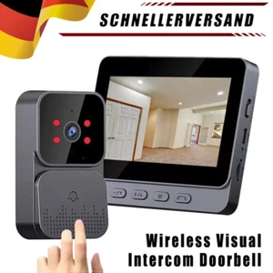 Wifi Video Türklingel mit Kamera Funkklingel Türsprechanlage Funk Türklingel Tür - Bild 1 von 24