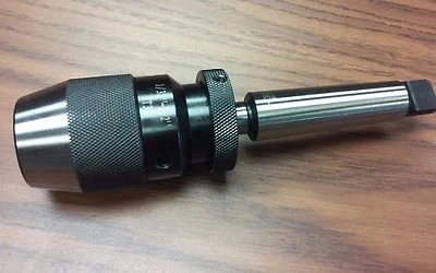 CNC TOOLING CME/HARVEST 1/2" KEYLESS heavy duty DRILL CHUCK w. MT3, Morse Taper 3 Arbor-NEW