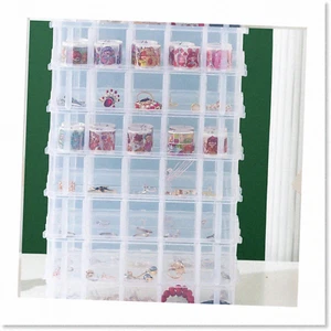 7-Tier Storage Organizer - Bead Organizer Box with 70 Compartments for Arts and - Picture 1 of 7
