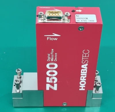 HORIBA STEC SEC-Z511X N2 500SCCM MASS FLOW CONTROLLER Z500 - Image 1 of 4