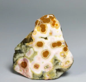 Natural Ocean Jasper Agate Eye Quartz Crystal Stone Pendant Mineral Specimen - Picture 1 of 11