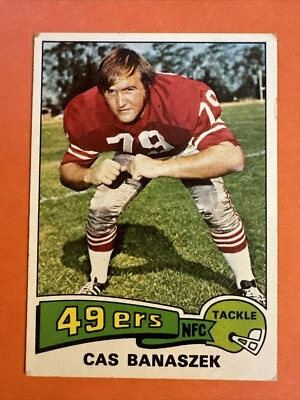 1975 Topps Cas Banaszek San Francisco 49ers #248 - Image 1 of 2