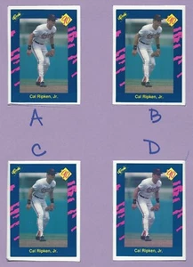 1990 Classic Board Game Blue, #024, Cal Ripken Jr., see description - Picture 1 of 2