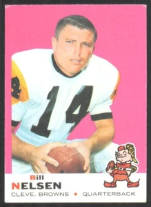 1969 Topps Bill Nelsen Cleveland Browns #52 - Picture 1 of 2
