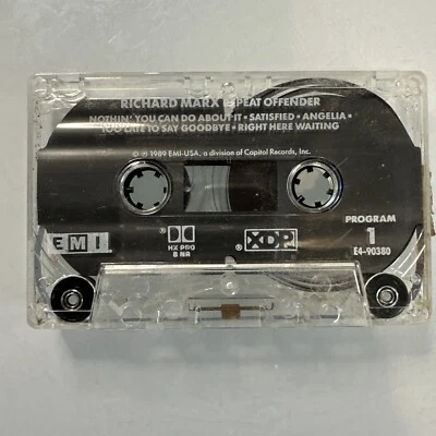 Richard Marx Repeat Offender (Cassette) Tape Only - Image 1 of 2