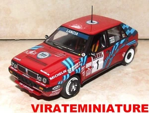 1 LANCIA DELTA HF INTEGRALE 16V WINNER RALLYE SAN REMO 1989 MIKI BIASION ALTAYA - Foto 1 di 1