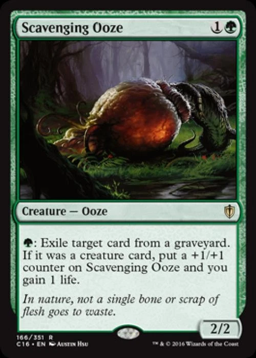 Scavenging Ooze - Medium Play MTG Commander 2016 Edition - Image 1 of 1