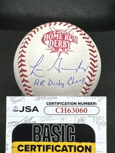Luis Gonzalez Signed MLB 2001 HR Derby Champ All Star Baseball Autographed JSA - Picture 1 of 10