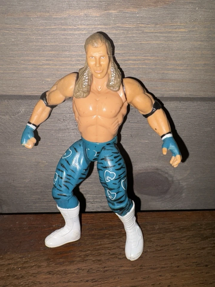 JAKKS WWF HEARTBREAK KID SHAWN MICHAELS ACTION FIGURE 1996 WWE WCW FREE SHIP H - Image 1 of 2