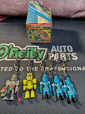 Kidrobot Transformers Vs G.I Joe Vinyl Figure Keychain Series Lot Of 5 - Image 1 of 4