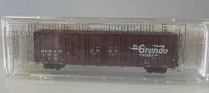 Micro Trains N Scale 103010 60’ Box Car Excess Height Dbl Plug D&RGW 63892 - Picture 1 of 5