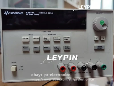 1 PCS Keysight E3634A 200W DC Power Supply 0-25V, 7A / 0-50V, 4A *IW#pr - Image 1 of 4