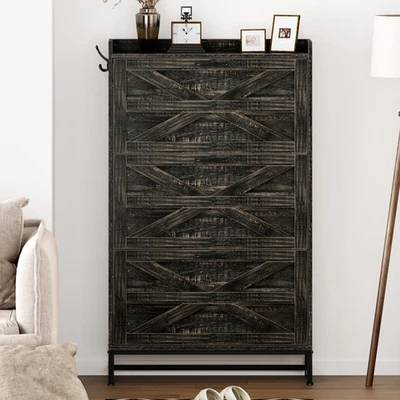 Shoe Cabinet,Entry Home Shoe Storage Cabinet,Large Capacity Shoe Rack - Image 1 of 4