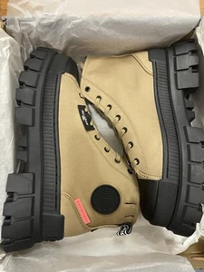 Palladium Women’s Revolt Hi TX Platform Boot, Olive, Size 10 New In Box - Picture 1 of 5