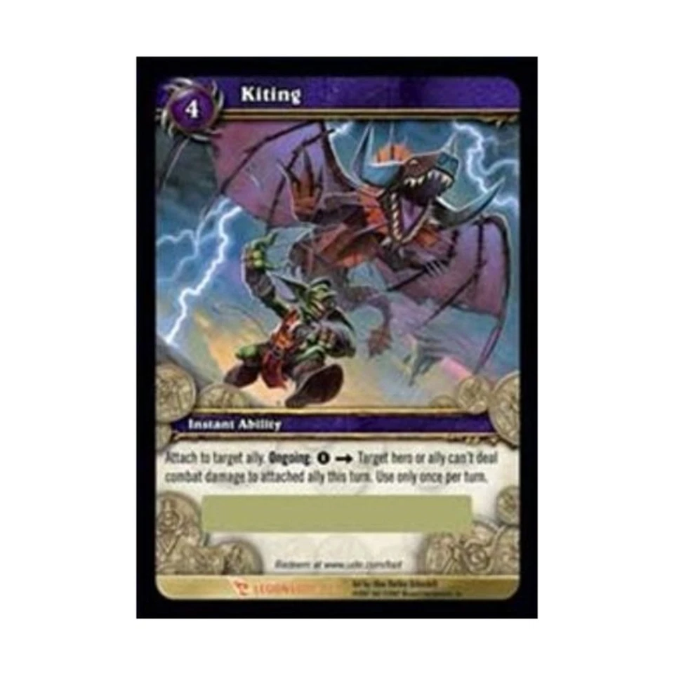 Cryptozoic WoW TCG Promo Kiting (LOOT) (Foil) NM - Image 1 of 1