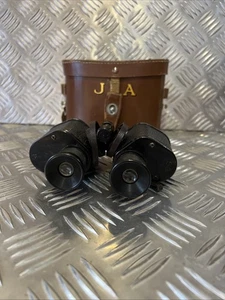 UNBRANDED VINTAGE MILITARY 6x30 BINOCULARS IN CASE(349) - Picture 1 of 8