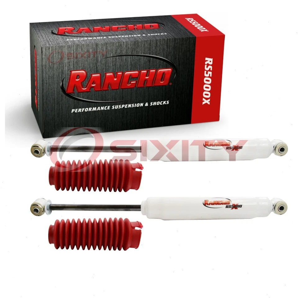 Amortiguadores delanteros Rancho RS5000X de 2 piezas para Ford F-350 Spring 1986-1997 oi Foto 1 de 4