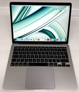 MacBook Air 13" 2020 (A2337) - M1 series - 16GB RAM & 500GB SSD with 202 cycles - Picture 1 of 17
