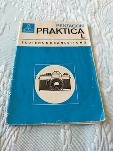 🇩🇪 1974 Vintage Popular PRAKTICA L Bedienungsanleitung, 32 Seiten 🔠 - Bild 1 von 3
