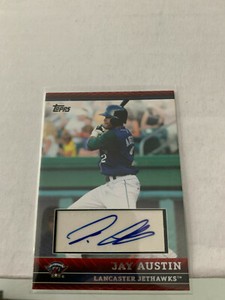 Jay Austin 2010 Series Two Auto Card #PDA-JA