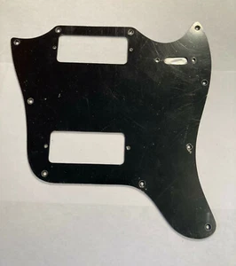 New Black 1 Ply Pickguard For Gibson Melody Maker SG Dual Mini Humbuckers  - Picture 1 of 6