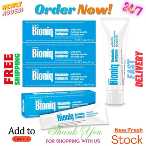 Bioniq Toothpaste 75Ml - 3 Pack | 20% HAP | Biomimetic Hydroxyapatite | AU | - Picture 1 of 3