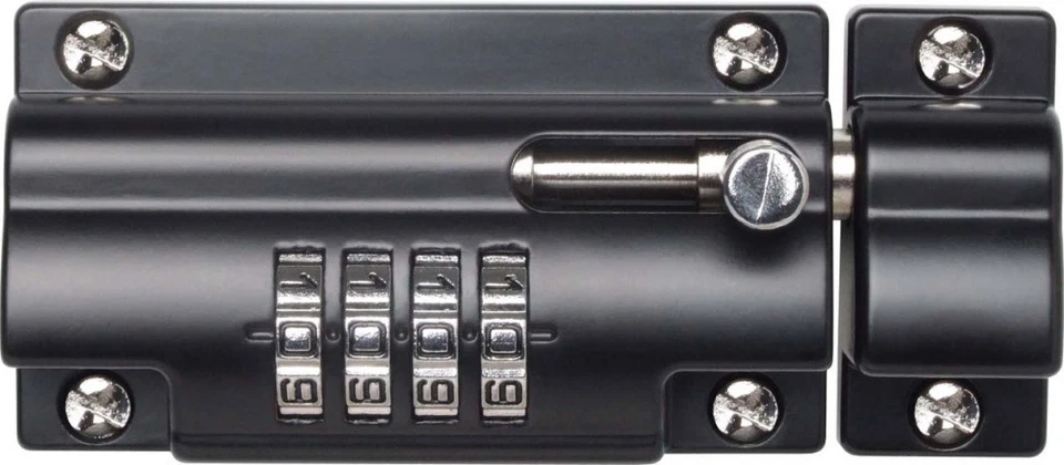 Sterling 4 Dial Combination Locking Bolt Gate Shed Door Cupboard Lock AntiTamper - Image 1 of 1