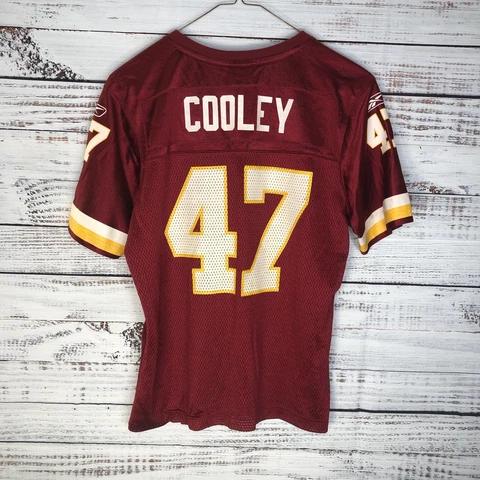 Reebok Women's Washington Redskins Chris Cooley #47 Home NFL Jersey Size Medium Cover
