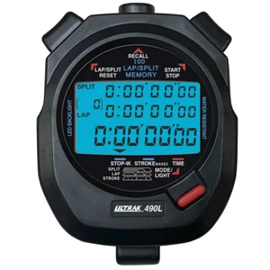 ULTRAK 490L Professional Stopwatch - 100 Lap Memory - NEW - Picture 1 of 4