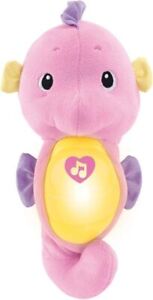Fisher-Price Musical Baby Toy, Soothe & Glow Seahorse, Plush Sound Machine... 