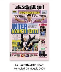 La gazzetta dello Sport Mercoledì 29 Maggio 2024 - Picture 1 of 1