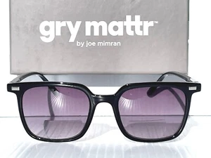 Gry Mattr DESIGNER SUN READER CLEVER glänzend schwarz Bifokal Sonnenbrille - Bild 1 von 12