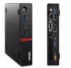 Lenovo ThinkCentre M700 Desktop PC Core i5-6400T SSD 128G RAM 8G DisplayPort W11 - Picture 1 of 24
