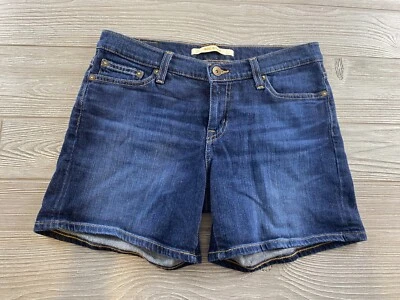 Big Star высоты подходит Jean шорты женский размер 28 темно стирка джинсовой ткани - Изображение 1 из 4