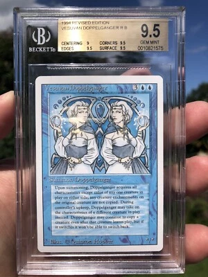 VESUVAN DOPPELGANGER, REVISED (3RD ED), 1994 MTG, BGS 9.5, GEM MINT, RARE! - Image 1 of 3