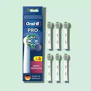 Oral-B Pro Tiefenreinigung Aufsteckbürsten Für Elektrische Zahnbürste, 6 Stück - Bild 1 von 1