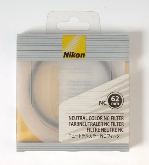 FOR Nikon 62mm Neutral Color NC Filter Lens Protector Clear Filter NC-62 mm - Image 1 of 1