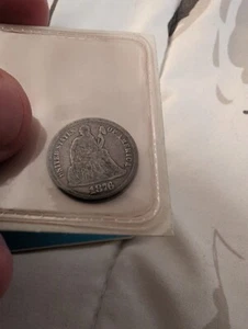 1876 CC One Dime - Bild 1 von 5