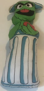 peluche pupazzo giocattolo vintage sesame street oscar the grouch - Foto 1 di 4