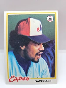 1978 Topps SET BREAK #495 Dave Cash Montreal Expos EX CONDITION - Picture 1 of 6
