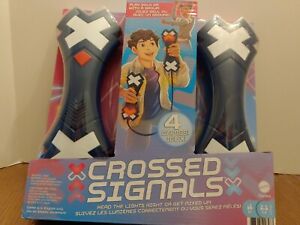 Mattel Crossed Signals Electronic Game with Pair of Talking Light Wands New 2021