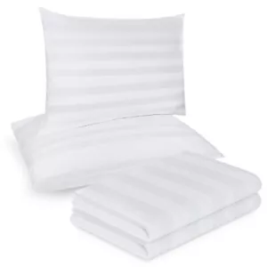 Damask Zippered Pillow Protector - Set of 2 Pillow Cover Standard Size 20"x26... - Picture 1 of 7
