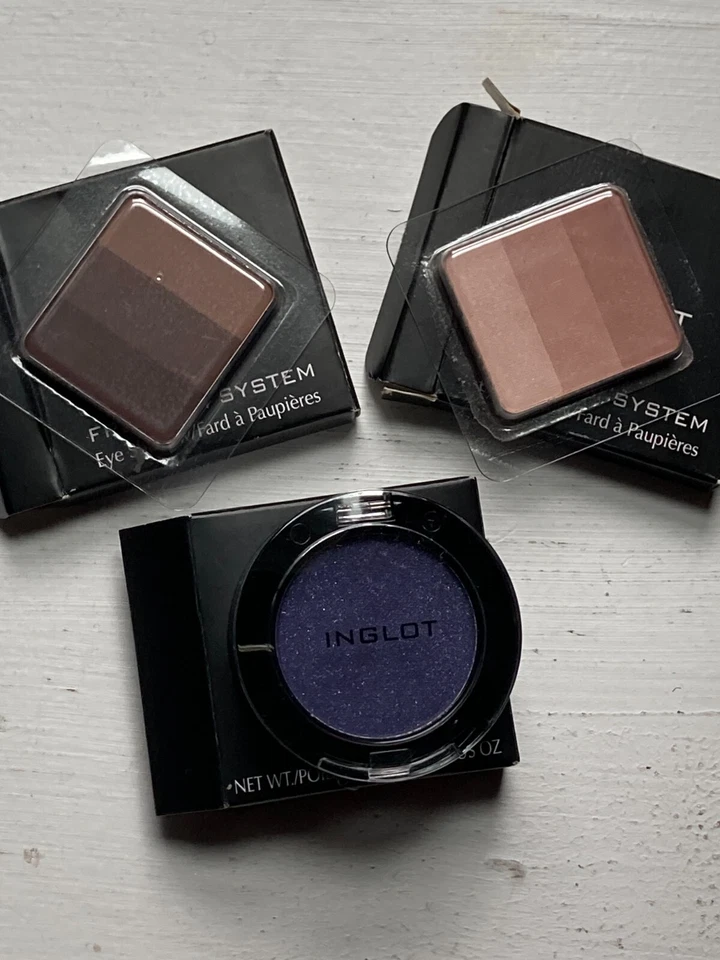 3 sombras de ojos Inglot nuevas en caja 116R 112R AMC 67 Foto 1 de 4