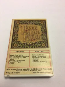 Three Dog Night - Seven Separate Cassette Tape - Tested - Clamshell Sticker Lbls - Picture 1 of 4