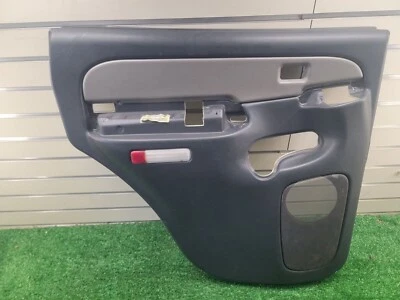 🔥99-06 GMC YUKON Chevy Tahoe ESCALADE Interior Puerta Driver Panel Negro D7 Foto 1 de 4