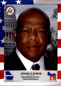Tarjeta universitaria John Lewis Troy Alabama Fisk 2020 Congreso de los Estados Unidos #219 - Imagen 1 de 2