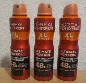 Loreal Men Expert | Ultimate Control | 48H Anti-Transpirant | 3x 200ml XL Größe - Bild 1 von 1