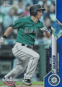 2020 Topps Opening Day KYLE SEAGER Blue Foil #84 Mariners QTY Avail - Picture 1 of 1