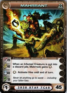 Chaotic TCG Mahrrant #27 Super Rare Foil 1st Edition Card - Foto 1 di 2