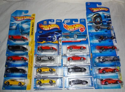 (B)LOT x20 Hot Wheels FERRARI 1st edition 1999 2007 ENZO FXX 360 365 512 575 599 - Image 1 of 4